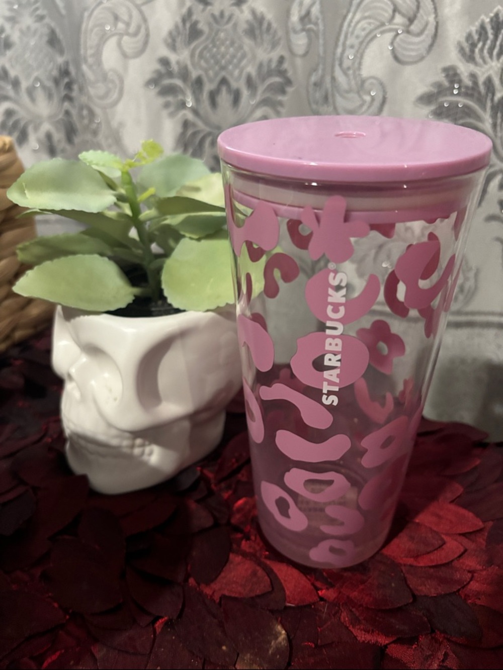 Starbucks glass Tumbler 18OZ